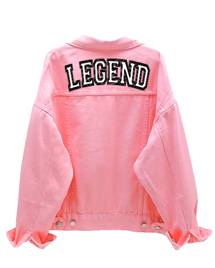 Pink Jean Jacket